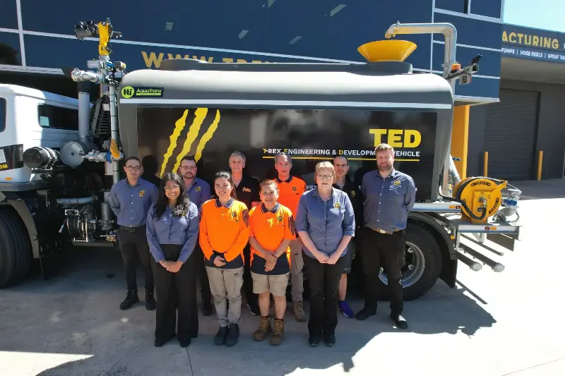 T-Rex Water Trucks client project